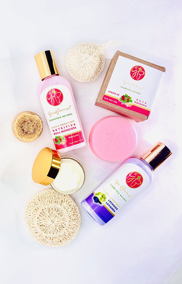cremas, jaboes y esponja