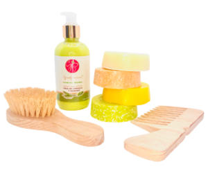 shampoo y crema peinar